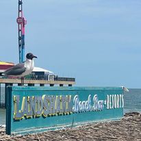 a beached row boat